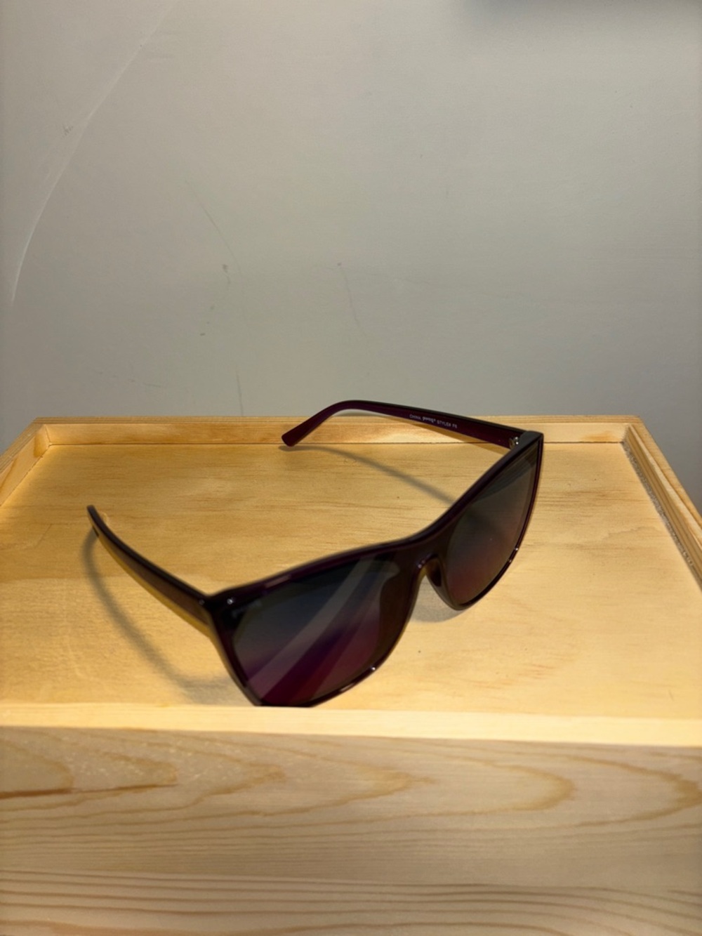 Purple w/ Blueish tint women sunglasses